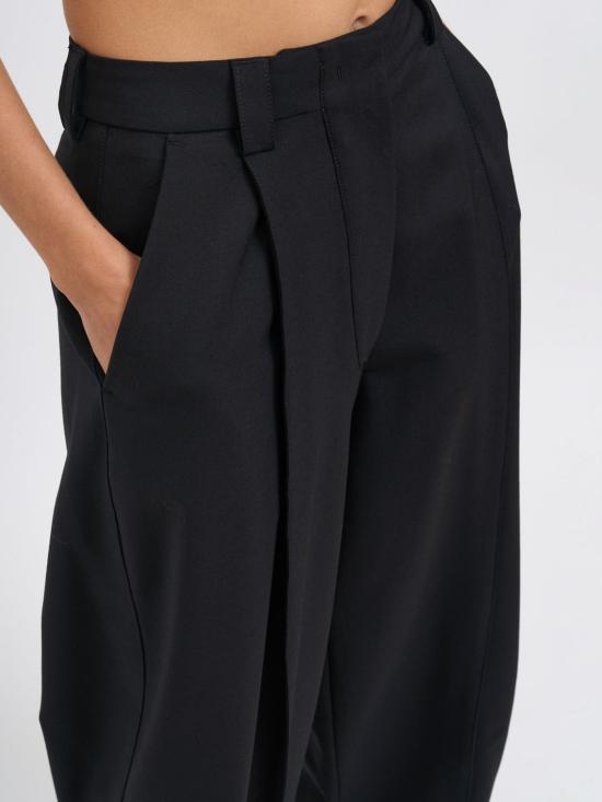 25FW 더 레이티스트 스트레이트 팬츠 TLW03116W0206ABTP T0002 Black - THE LATEST