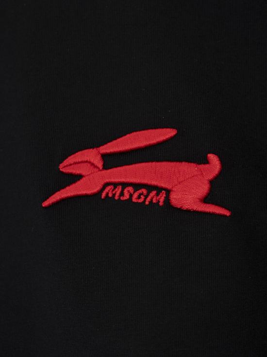 25FW 엠에스지엠 반팔 티셔츠 3941MDM90257798 99 Black - MSGM