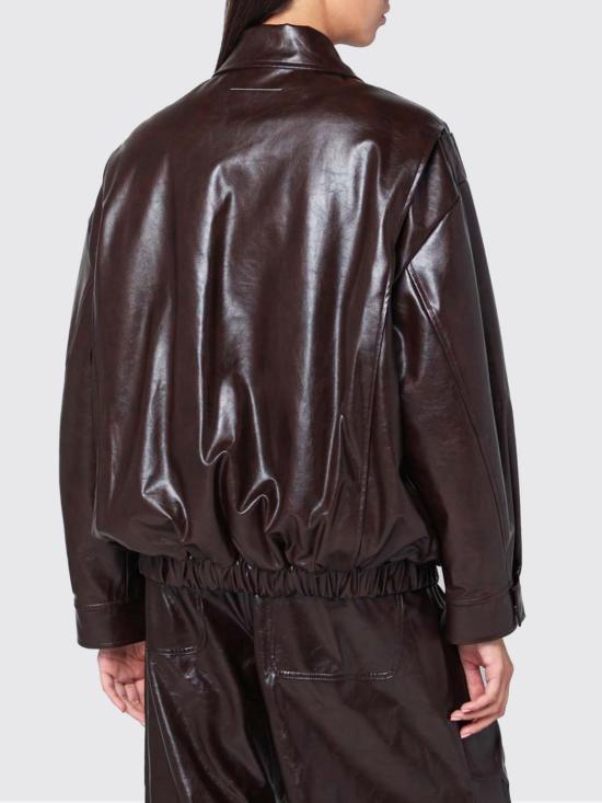 25FW MM6 메종마르지엘라 자켓 S52AM0325M35465 144 Brown - MM6 MAISON MARGIELA