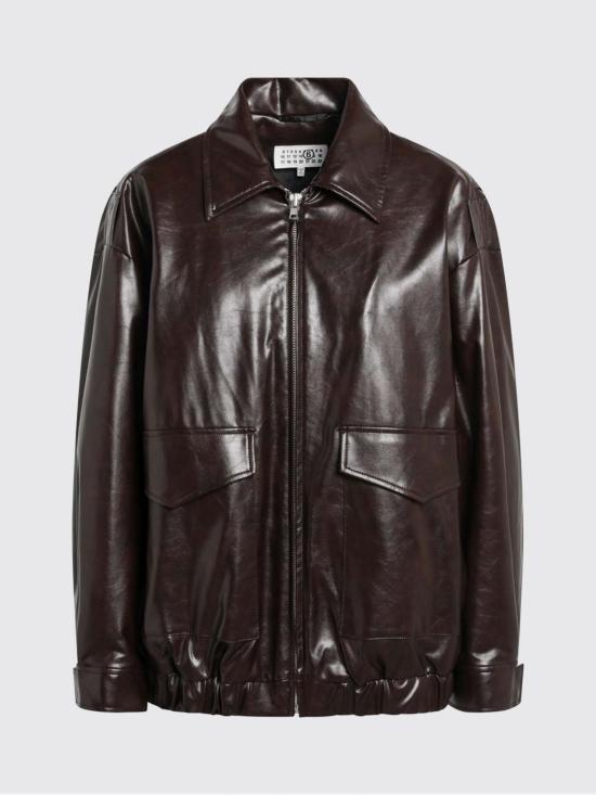 25FW MM6 메종마르지엘라 자켓 S52AM0325M35465 144 Brown - MM6 MAISON MARGIELA