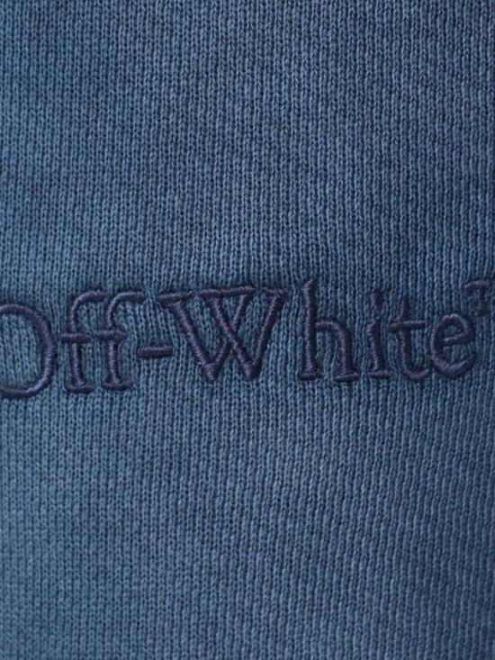25FW 오프화이트 트레이닝/조거 팬츠 OWCH022F25FLE002 4D4D Multicolor - OFF WHITE