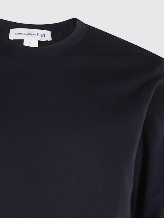 25FW 꼼데가르송 반팔 티셔츠 FZT003PER 2 Navy - COMME DES GARCONS