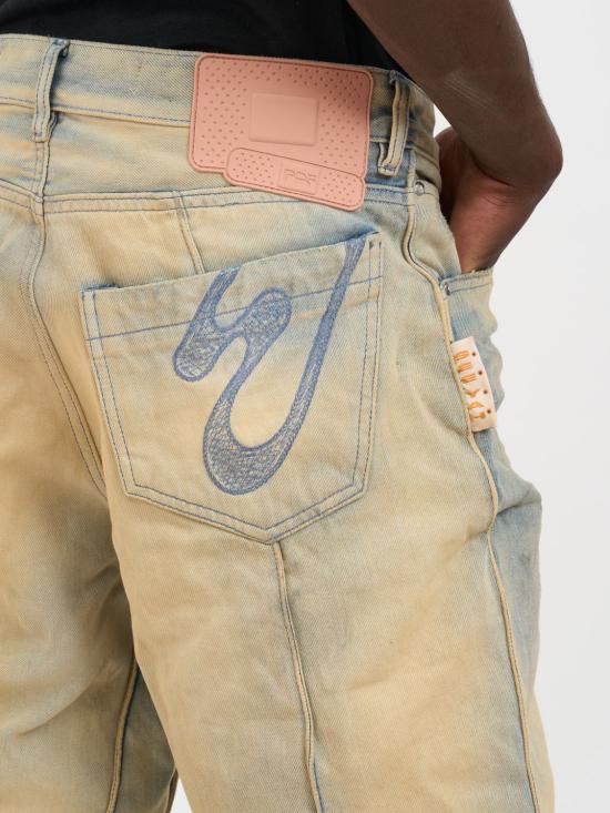 25FW 피디에프 데님 팬츠 DFM03026DF183MPELL Beige - PDF