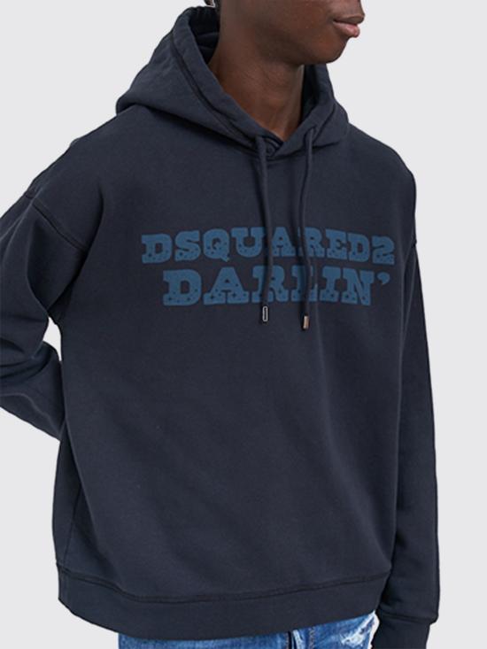 25FW 디스퀘어드2 긴팔 티셔츠 S71GU0739S25030 487 Blue - DSQUARED2
