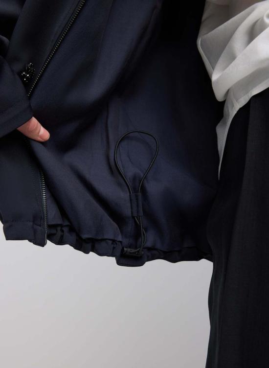  티비 봄버 자켓 트로피컬 울 봄버 - TIBI