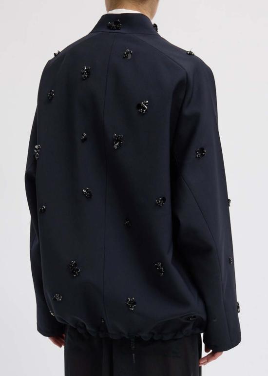  티비 봄버 자켓 트로피컬 울 봄버 - TIBI