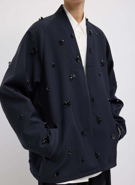  티비 봄버 자켓 트로피컬 울 봄버