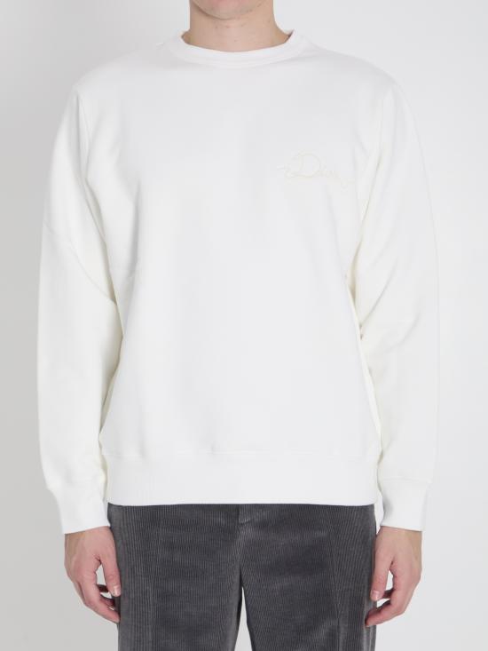 26SS 디올 긴팔 티셔츠 613J694 WHITE