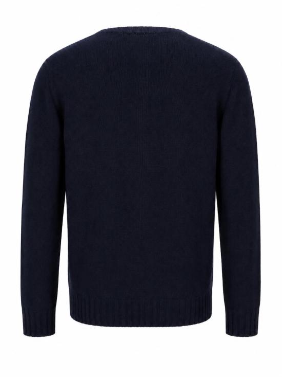 25FW 라 로즈 스웨터 U126WS N NAVY - LA ROSE
