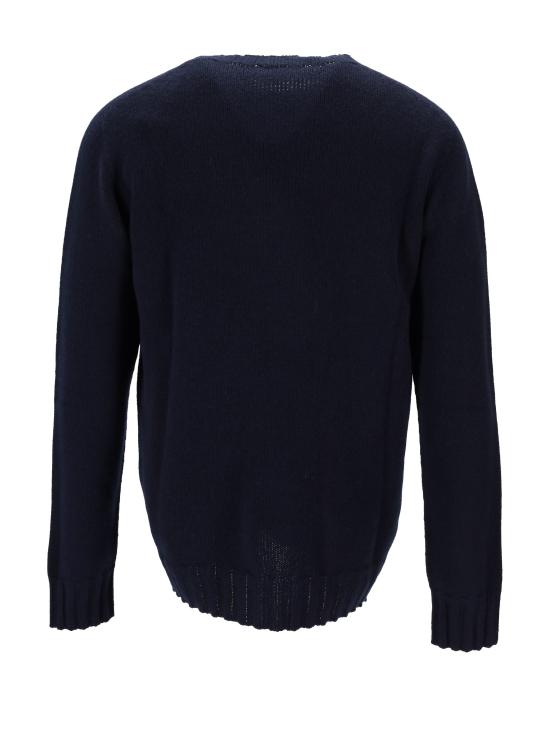 25FW 라 로즈 스웨터 U126WS N NAVY - LA ROSE