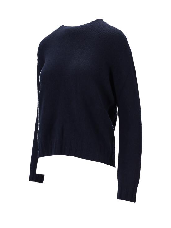 25FW 라 로즈 스웨터 D223WS N NAVY - LA ROSE