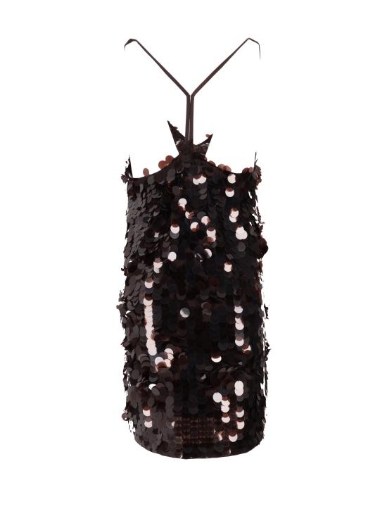 25FW 파로쉬 미디 원피스 D722525GOO 086 TESTA DI MORO - PAROSH