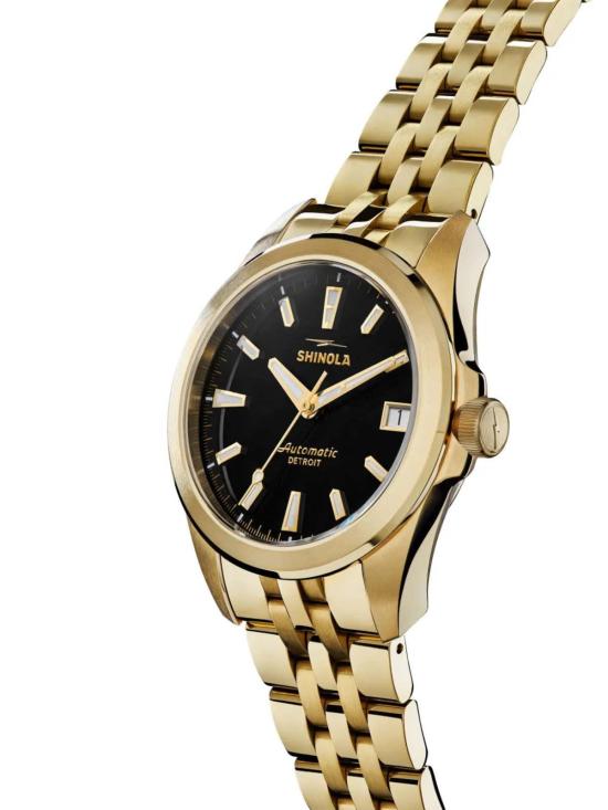  Shinola 손목시계 시놀라 서캐디안 몬스터 오토매틱 시계 골드 - OTHER BRANDS