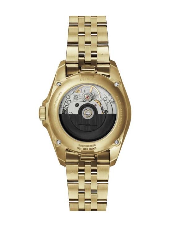  시놀라 손목시계 서캐디안 몬스터 오토매틱 시계 골드 - SHINOLA