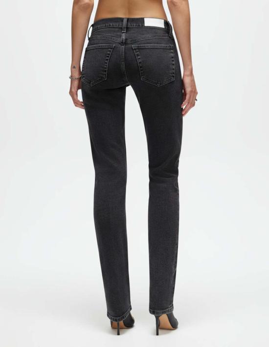  리던 데님 팬츠 슬림 시그 진 블랙 리/던 - RE/DONE