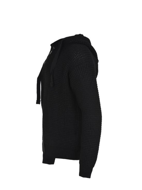 25FW 패밀리퍼스트 밀라노 스웨터 SWF2507BLACK Black - FAMILY FIRST MILANO