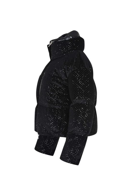 25FW 에르노 벨로아 크롭 다운 자켓  PI002161D12751 9300 Black - HERNO