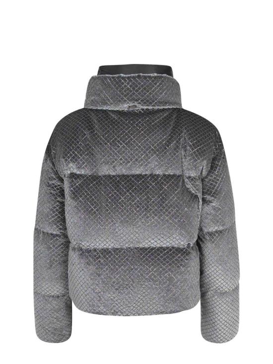 25FW 에르노 벨로아 크롭 다운 자켓  PI002161D12751 9487 GREY - HERNO