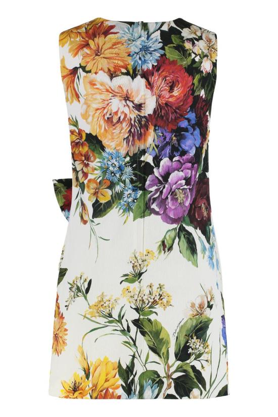 25FW 돌체앤가바나 미디 원피스 F6TZSTFSRQU HA5PC MULTICOLOR - DOLCE & GABBANA