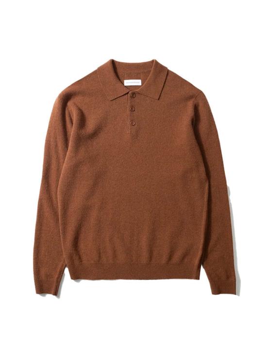  에드몬드 스튜디오 폴로 티셔츠 울 폴로