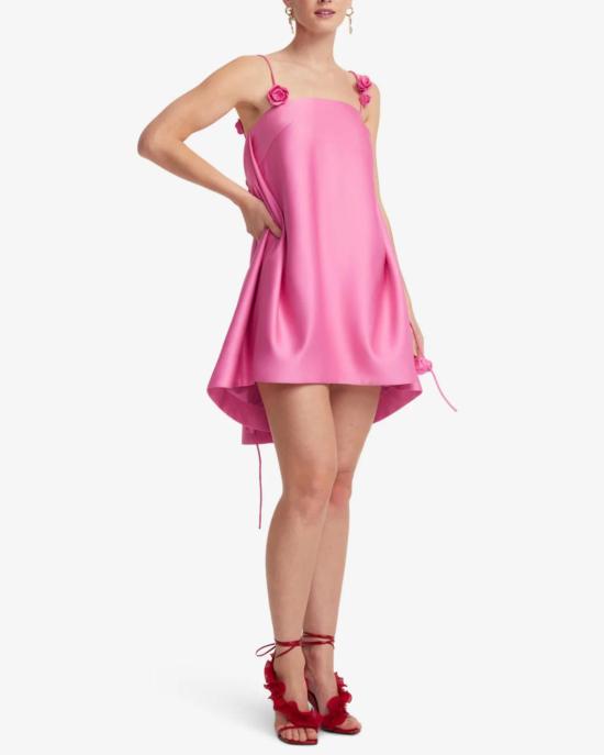  레오 린 숏 원피스 피오나 로즈 미니 드레스 핑크 - LEO LIN