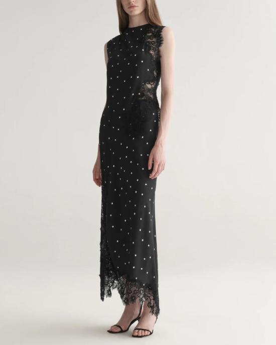  에이엘씨 블라우스 A.L.C. 그레이시 탑 블랙/크림 - A.L.C.