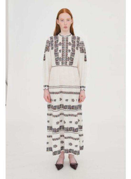  안틱 바틱 롱 원피스 앤틱 바틱 타미 롱 드레스