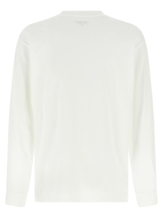 25FW 칼하트 WIP 긴팔 티셔츠 I0353001WZXX WHITE RED DOM - CARHARTT WIP