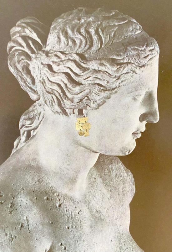  Annie Costello Brown 이어링 애니 코스텔로 브라운 모자이크 미니 - OTHER BRANDS