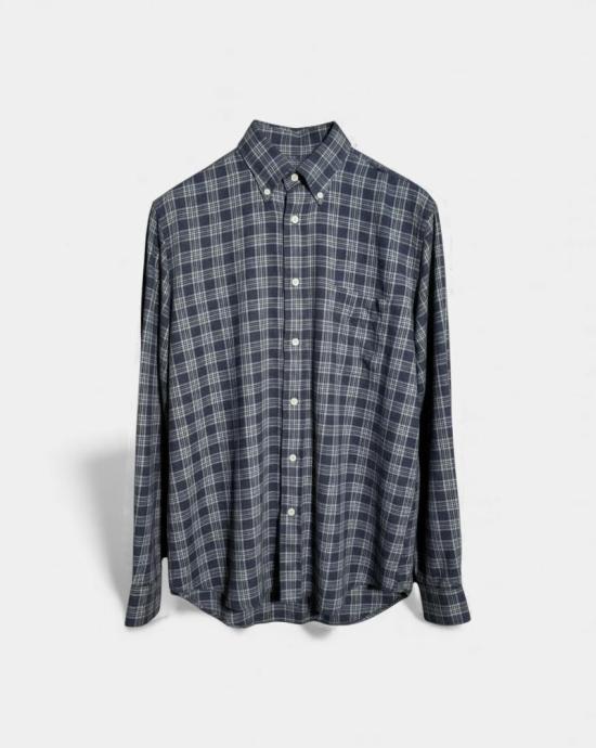 25FW 하트포드 셔츠 BE12018 Navy green