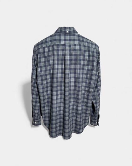 25FW 하트포드 셔츠 BE12018 Navy green - HARTFORD