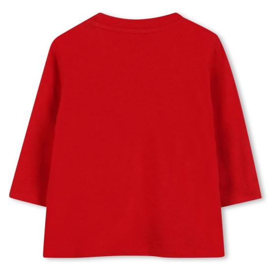 25FW [키즈] 겐조 티셔츠 K61302 968 Red - KENZO