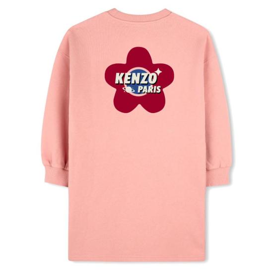25FW [키즈] 겐조 원피스 K61346 47H Pink - KENZO
