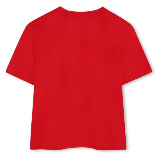 25FW [키즈] 겐조 티셔츠 K61440 968 Red - KENZO