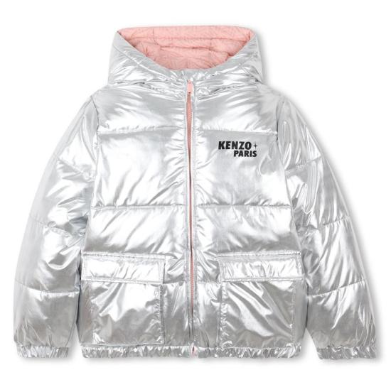 25FW [키즈] 겐조 패딩 K61305 M54 Pink - KENZO