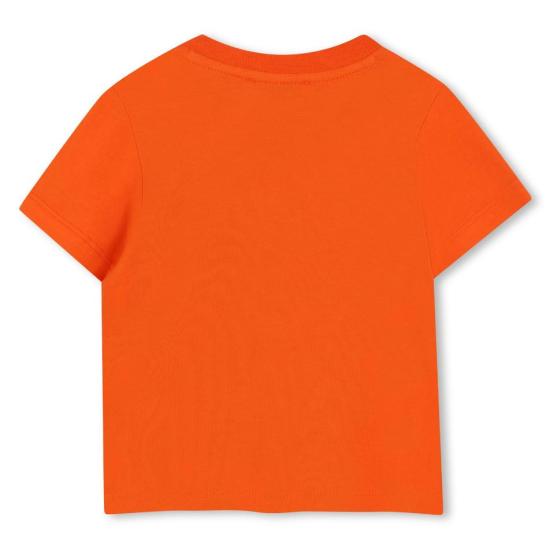 25FW [키즈] 겐조 티셔츠 K61300 42F Orange - KENZO