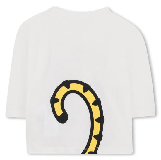 25FW [키즈] 겐조 티셔츠 K61501 117 Cream - KENZO