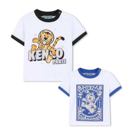 25FW [키즈] 겐조 티셔츠 K61298 N50 White