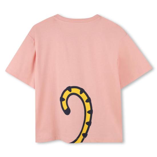 25FW [키즈] 겐조 티셔츠 K61379 47H Pink - KENZO