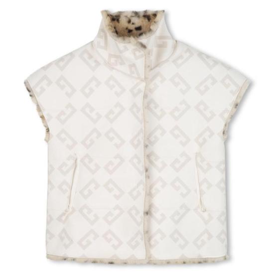 25FW [키즈] 지방시 니트/스웻셔츠 H30984 117 Cream - GIVENCHY