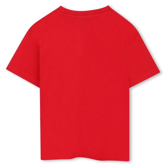 25FW [키즈] 겐조 티셔츠 K61507 968 Red - KENZO