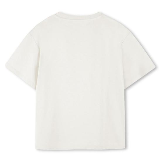 25FW [키즈] 겐조 티셔츠 K61505 117 Cream - KENZO