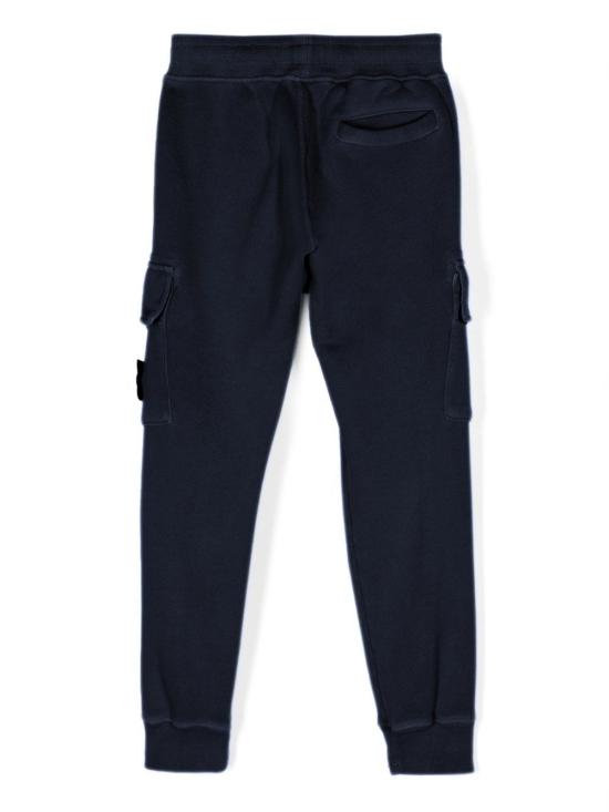  [키즈] 스톤 아일랜드 스트레이트 팬츠 791660941 V0120 NAVY BLUE - STONE ISLAND