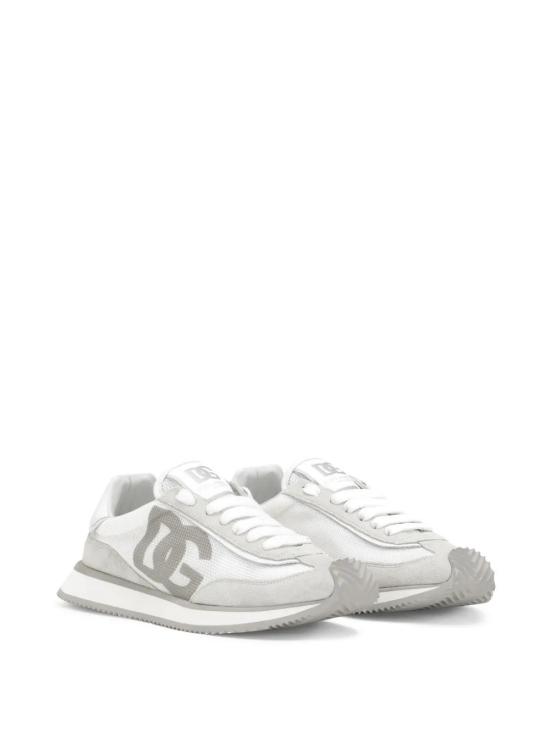 26SS 돌체앤가바나 믹스 소재 DG 쿠션 스니커즈 CK2288 A53558B930 White - DOLCE & GABBANA