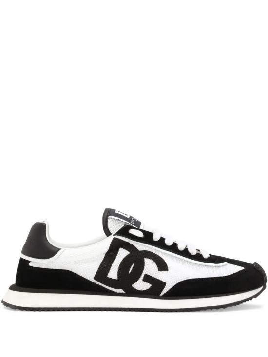 26SS 돌체앤가바나 믹스 소재 DG 쿠션 스니커즈 CK2288 A53558I050 Black