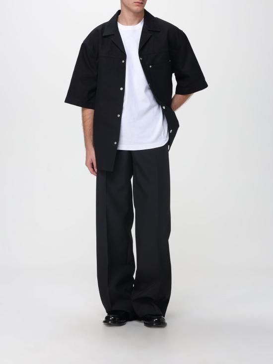 25FW 구찌 코튼 데님 자카드 셔츠 832581XDDCG 1000 Black - GUCCI