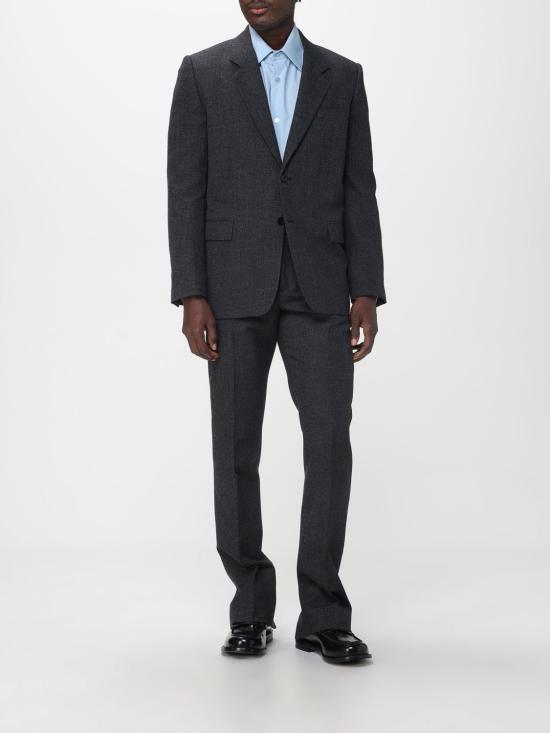 25FW 구찌 울 물리네 재킷 850092Z7AXC 1016 Grey - GUCCI