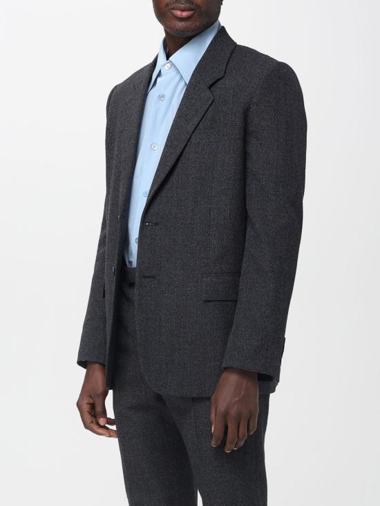 25FW 구찌 울 물리네 재킷 850092Z7AXC 1016 Grey - GUCCI