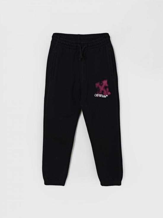 25FW [키즈] 오프화이트 트레이닝/조거 팬츠 OGCH001F25FLE001 1032 Fuchsia