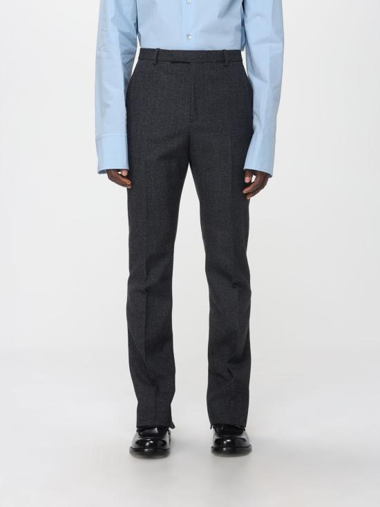 25FW 구찌 울 물리네 팬츠 울 물리네  850333Z7AXC 1016 Grey